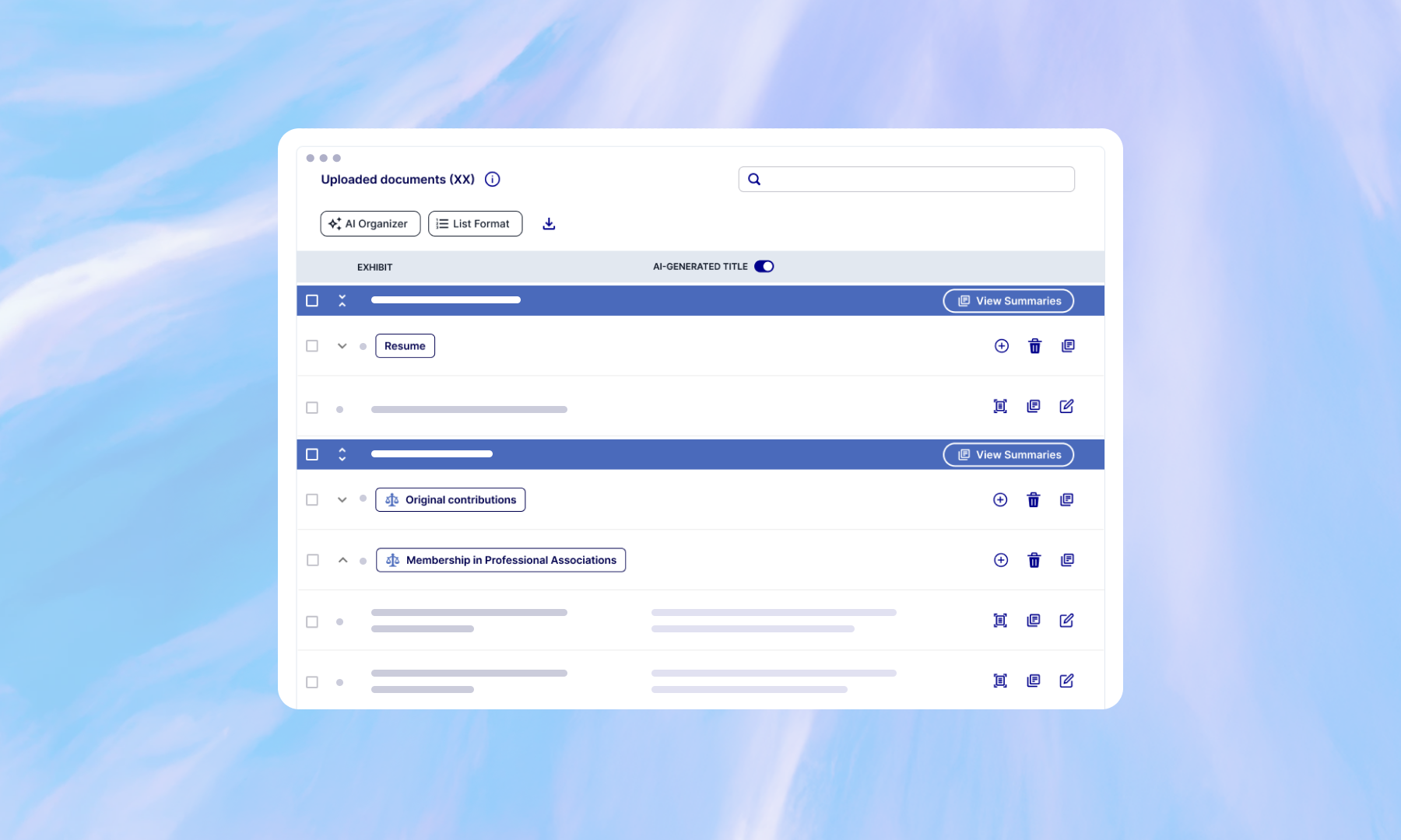 Organize Documents Instantly
