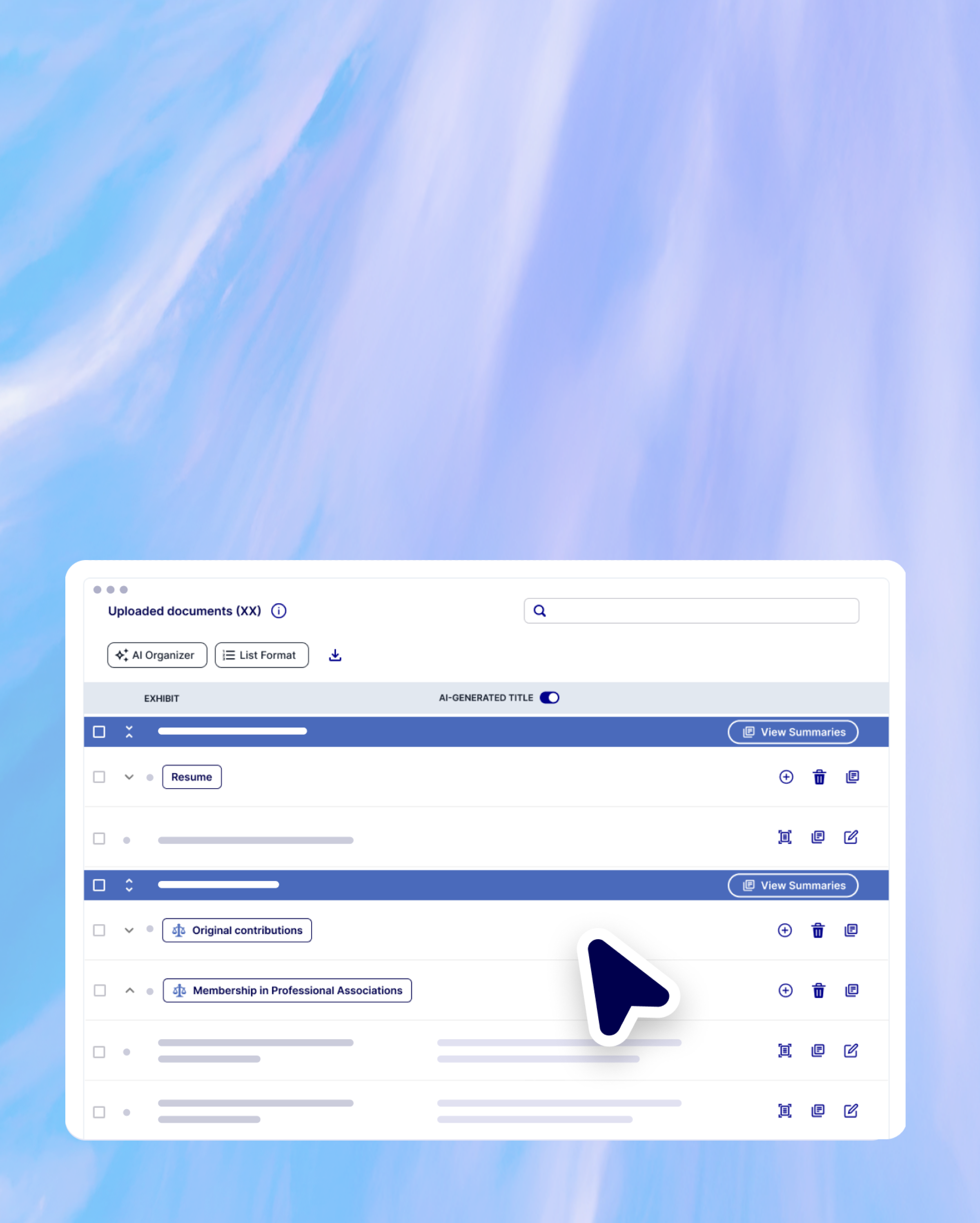 Organize Documents Instantly - Mobile